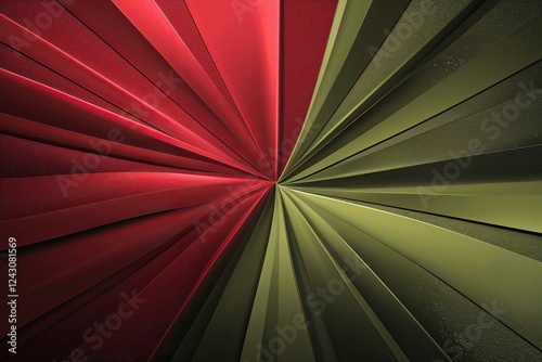Wallpaper Mural Vibrant Crimson to Olive Green Gradient Abstract Background with Glowing Texture Torontodigital.ca