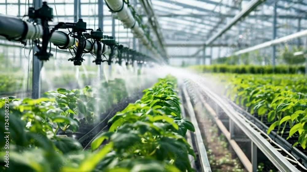 Modern Greenhouse Agriculture: Automated Irrigation System Modern Greenhouse Agriculture: Automated Irrigation System