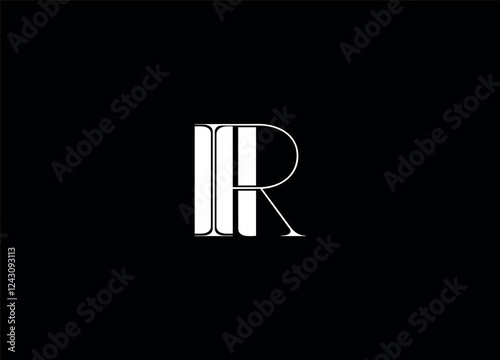 IR Logo Design Creative and Modern Logo Design