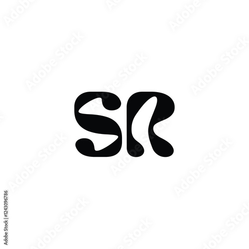 SA monogram logo design letter text name symbol monochrome logotype alphabet character simple logo