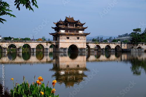 China,Yunnan,Jianshui building