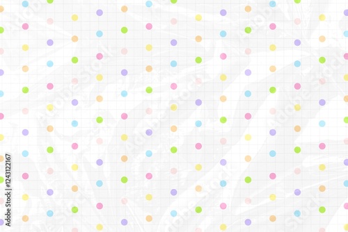 Colorful polka dots background