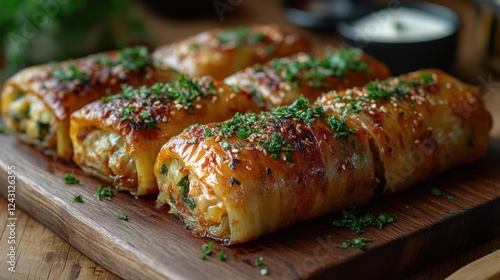 A hearty Romanian sarmale with sour cabbage