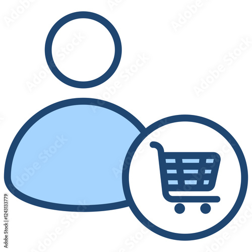 Customer Blue Icon