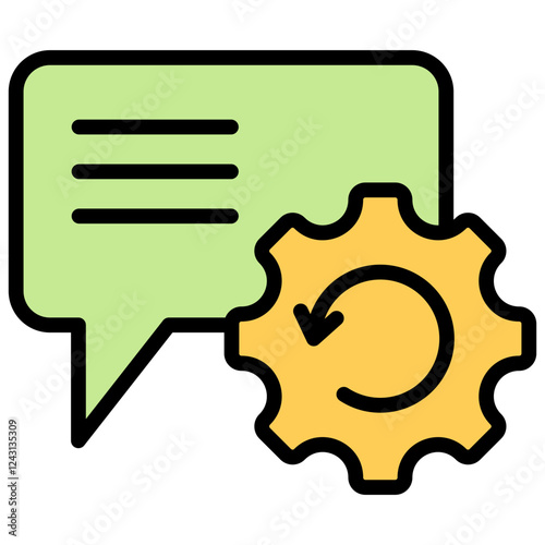 Responsiveness Outline Color Icon