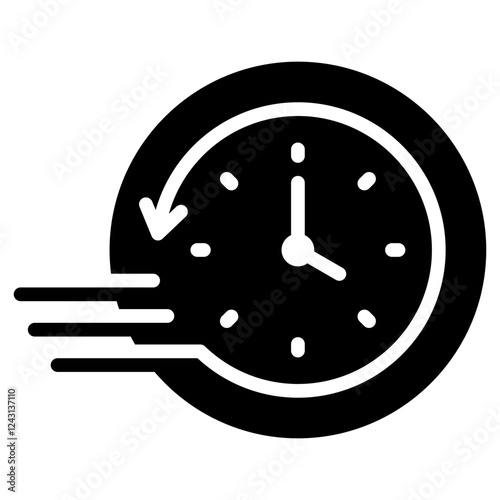 Promptness Glyph Icon
