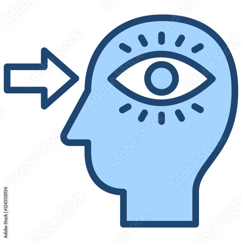 Perception Blue Icon