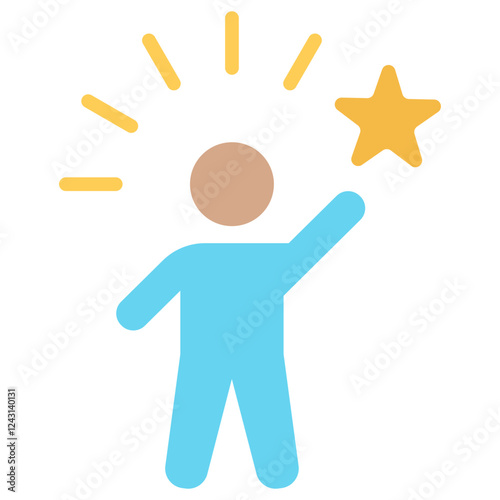 Self Esteem Flat Icon