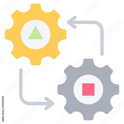 Behavior Modification Flat Icon