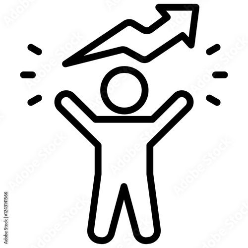 Motivation Outline Icon