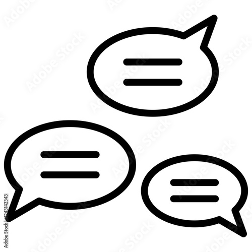 Communication Outline Icon