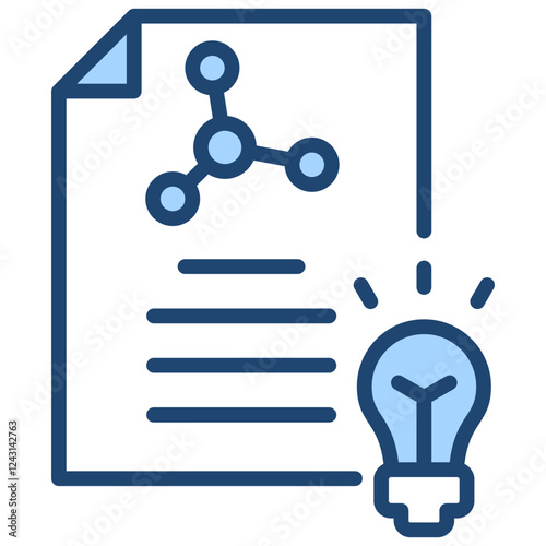 Theory Blue Icon