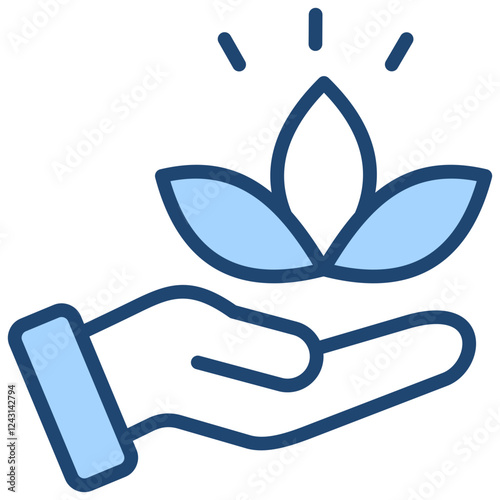 Therapy Blue Icon