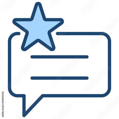 Feedback Blue Icon