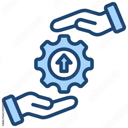 Developmental Blue Icon