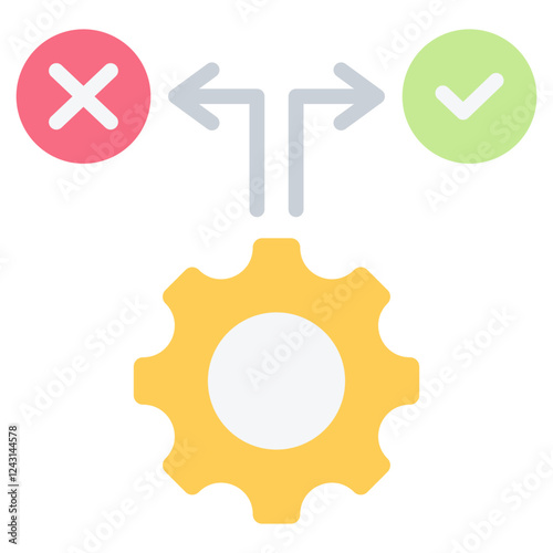 Consequence Flat Icon
