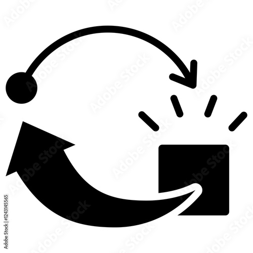Reflex Glyph Icon