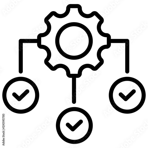 Conditioning Outline Icon