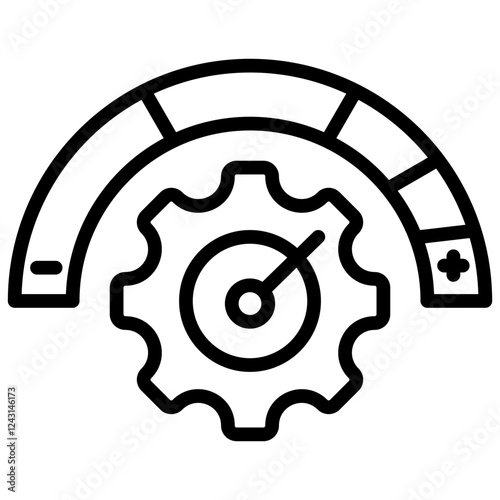 Intensity Outline Icon
