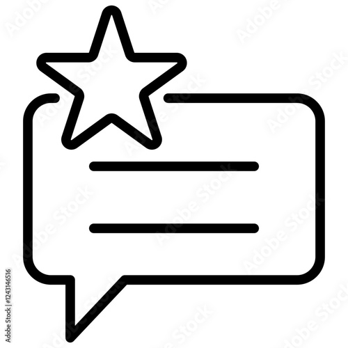 Feedback Outline Icon