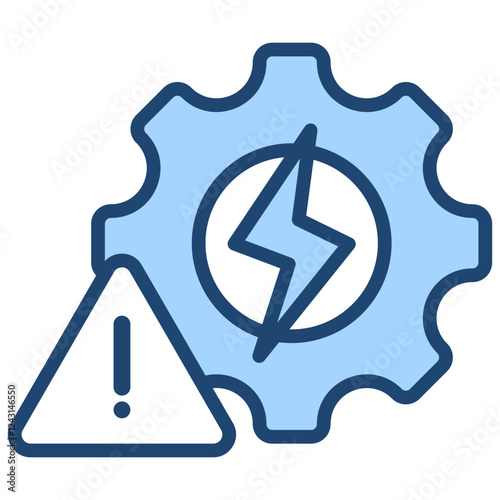 Disruption Blue Icon