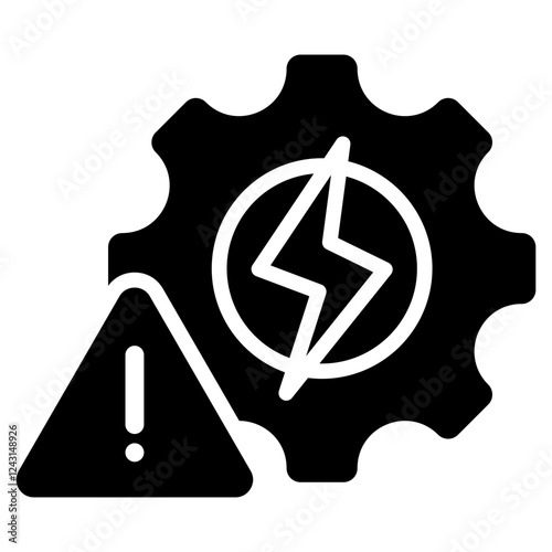 Disruption Glyph Icon