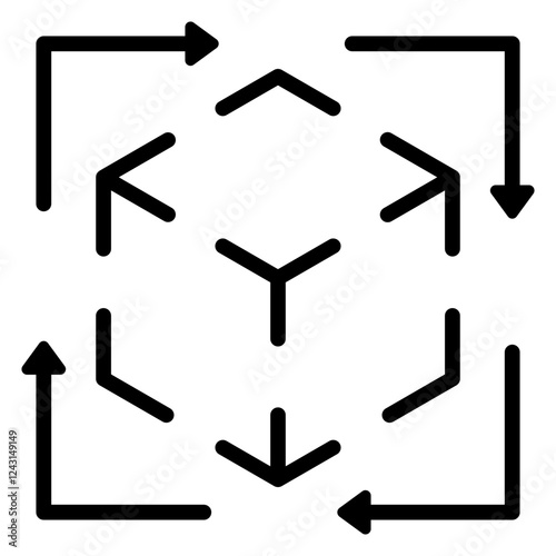 Ar Glyph Icon