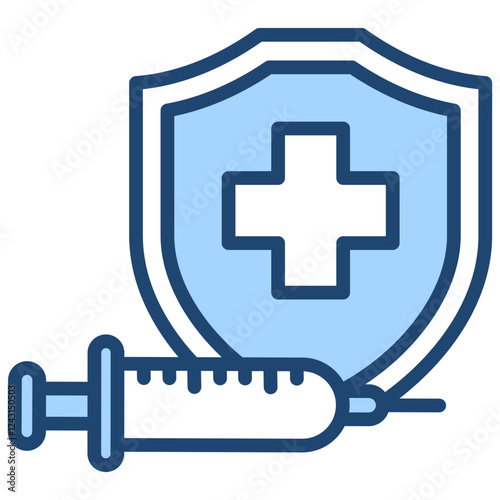 Immunology Blue Icon