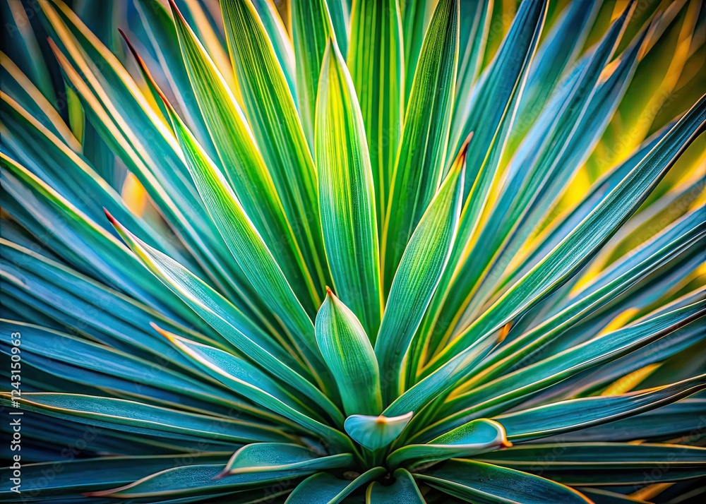 Fototapeta premium High-resolution yucca baccata image: perfect stylish desert backdrop for fashion photography.