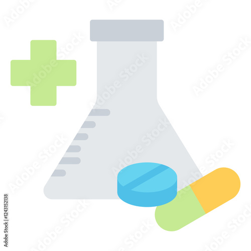 Pharmacology Flat Icon