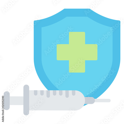 Immunology Flat Icon