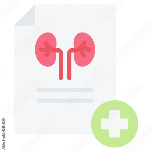 Nephrology Flat Icon