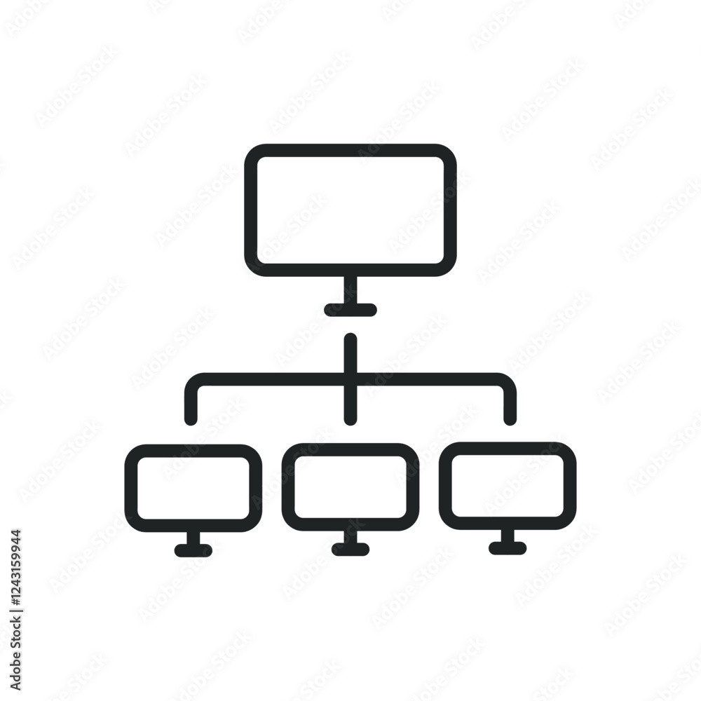 Local networking thin line icons. Perfect pixel on transparent background Local networking thin line icons. Perfect pixel on transparent background