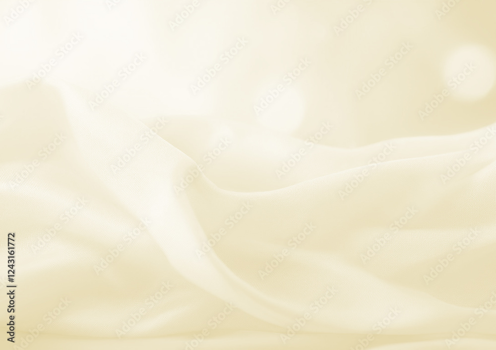 Obraz premium ベージュの布の綺麗な背景