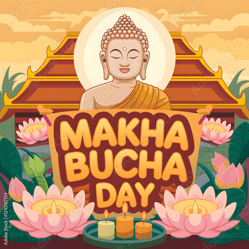 Makha Bucha Day photo