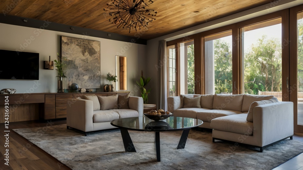 Fototapeta premium modern interior home design