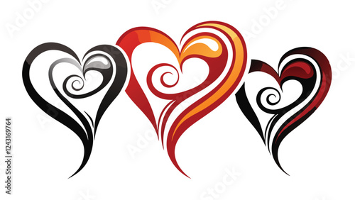 Stunning Heart SVGs and Designs Collection: Ideal for Valentine's Day, Wedding Invites & Romantic Crafts
