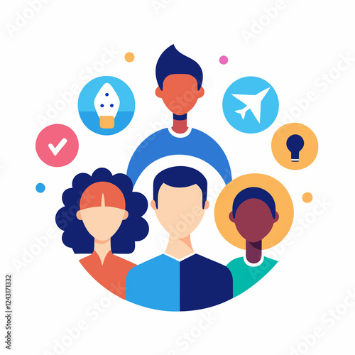 Startup culture concept emphasizing diversity and inclusion