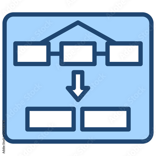 Exon Skipping Blue Icon