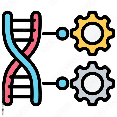 Crispr Outline Color Icon
