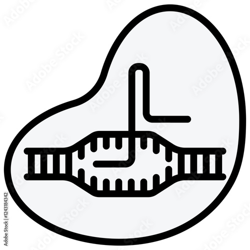 Cas 9 Outline Color Icon