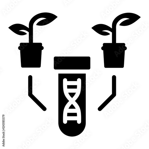 Transgene Glyph Icon