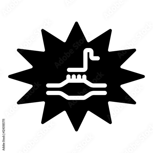 Gene Knockout Glyph Icon