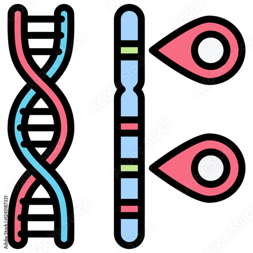 Allele Outline Color Icon