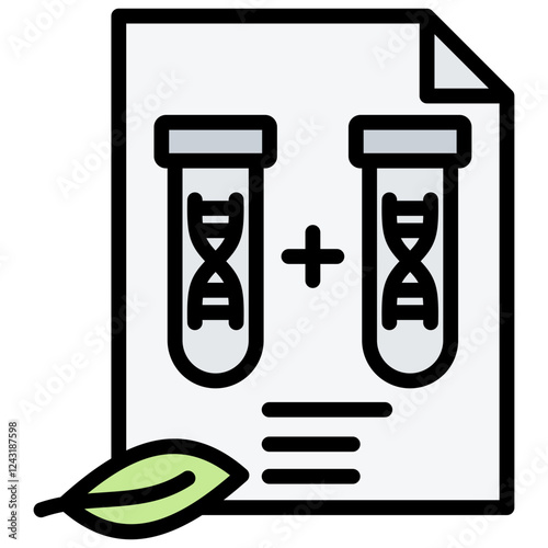 Hybridization Outline Color Icon