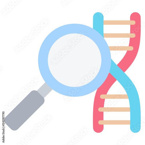 Genome Flat Icon