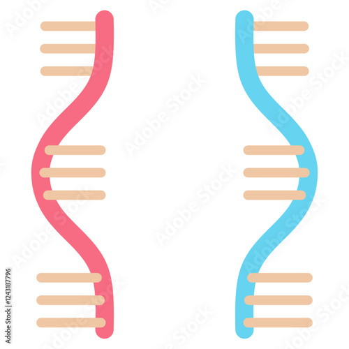 Rna Flat Icon