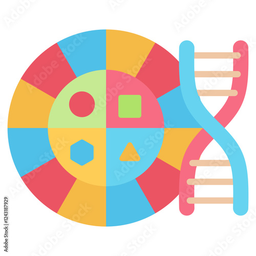 Codon Flat Icon