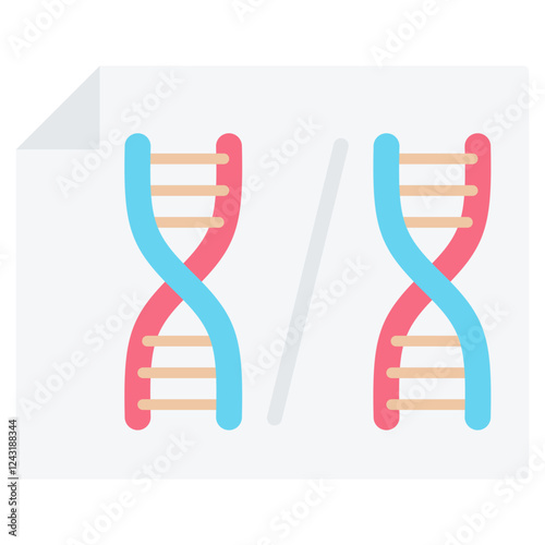 Comparative Genomics Flat Icon