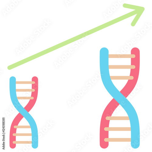 Evolutionary Biology Flat Icon